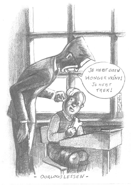 Historisch Café 13-10-2010 - Karikatuur door Gijs Sevenhuijsen