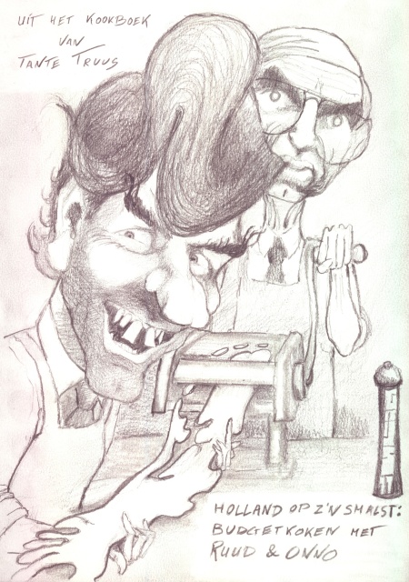 Historisch Café 14-12-2011 - Karikatuur door Gijs Sevenhuijsen